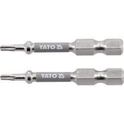 YT-78030 YATO Set 2 biti 1/4, 50 mm, T8, Nichel
