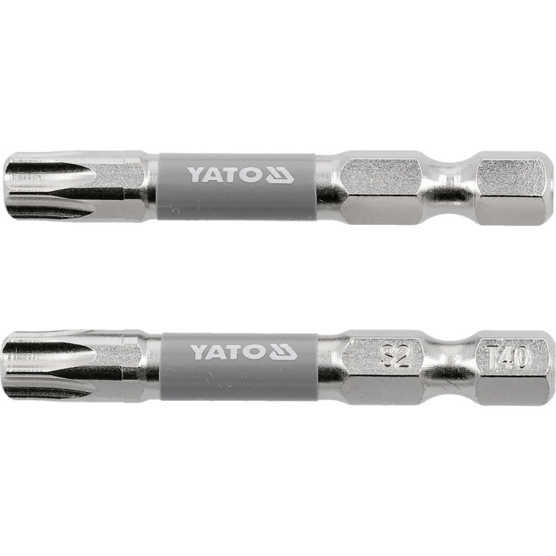 YT-78036 YATO Set 2 biti 1/4, 50 mm, T40, Nichel