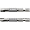 YT-78036 YATO Set 2 biti 1/4, 50 mm, T40, Nichel