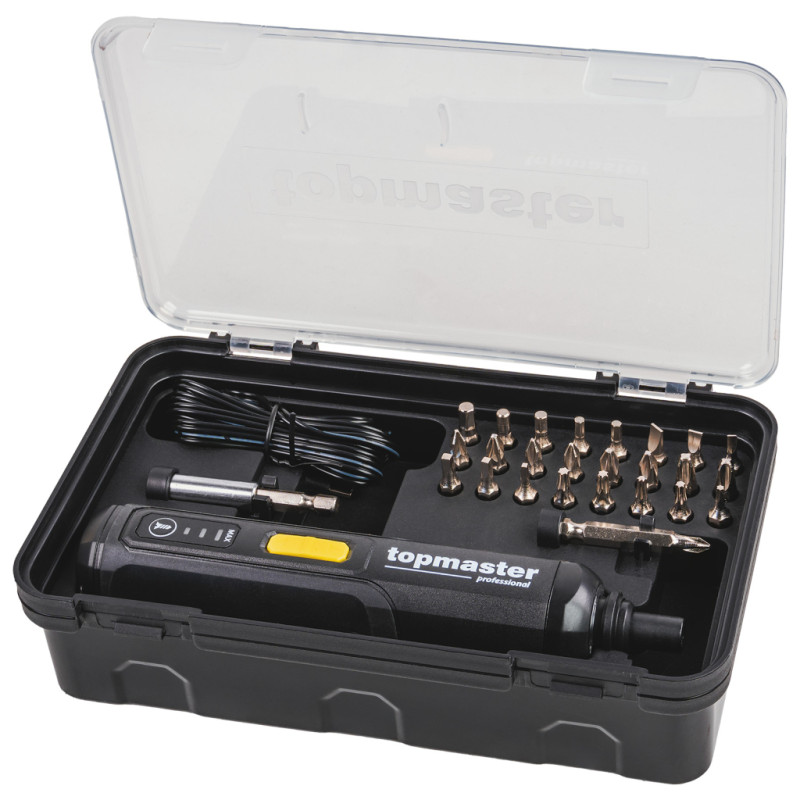 279918 Top Master Pro Surubelnita cu acumulator mandrina hex., 4V, 1.5 Ah