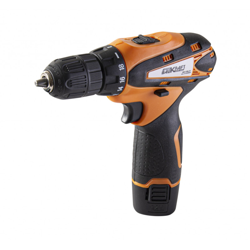 030604 Baukraft BK-CDL31 Masina de gaurit si insurubat cu acumulator Li-Ion 12V, 1.5Ah, 22Nm