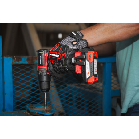 030243 RAIDER RDP-YBD20 Masina de gaurit si insurubat compatibila cu acumulator Li-Ion 20V, 40Nm