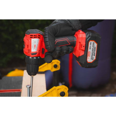 030232 RAIDER RDP-BCD20 Masina de gaurit si insurubat compatibila cu acumulator 20V, 35Nm