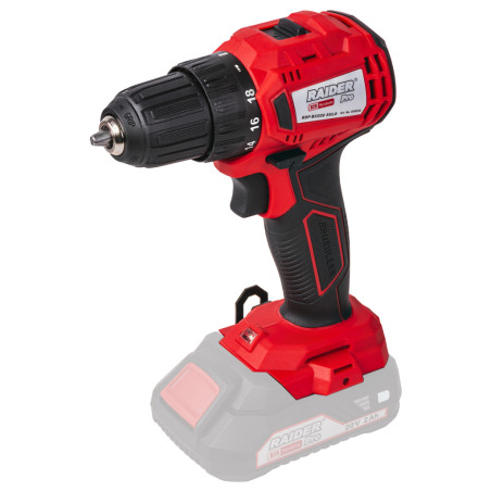 030232 RAIDER RDP-BCD20 Masina de gaurit si insurubat compatibila cu acumulator 20V, 35Nm