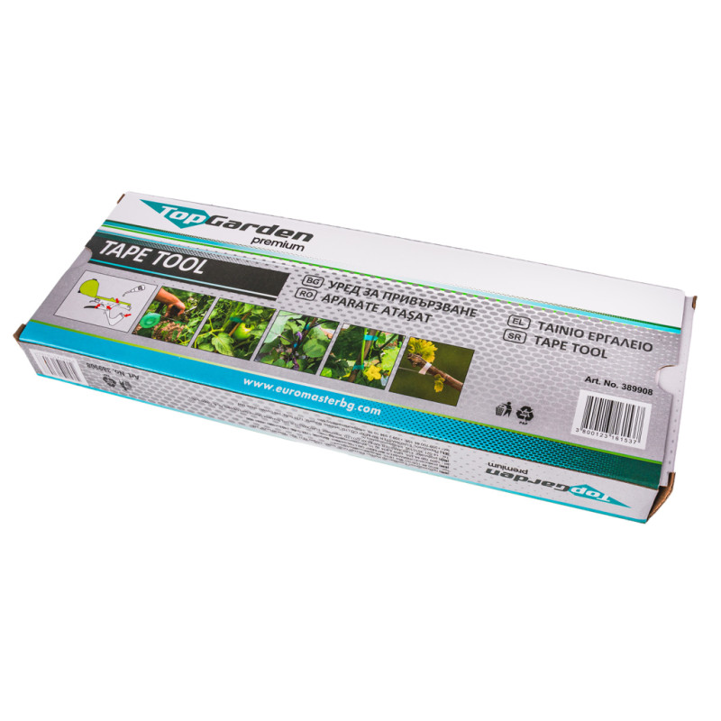 389908 Top Garden Aparat pentru legat plante folosind banda si capse