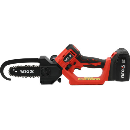YT-828115 YATO Drujba tamplarie Li-Ion 18V 4Ah,lama 6"(15cm), pas 0.3"
