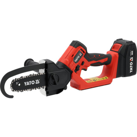 YT-828115 YATO Drujba tamplarie Li-Ion 18V 4Ah,lama 6"(15cm), pas 0.3"