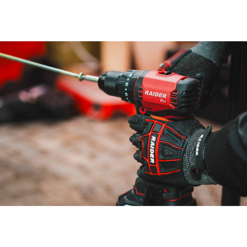 030244 RAIDER RDP-YBID20 Bormasina cu percutie compatibila cu Li-Ion 20V, 60Nm