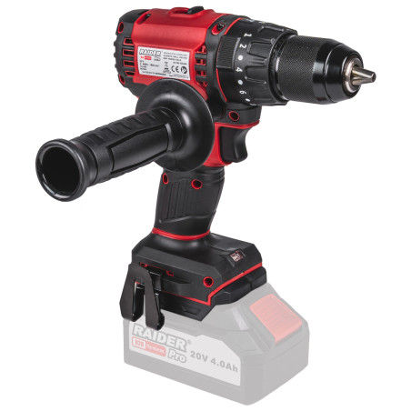 030244 RAIDER RDP-YBID20 Bormasina cu percutie compatibila cu Li-Ion 20V, 60Nm