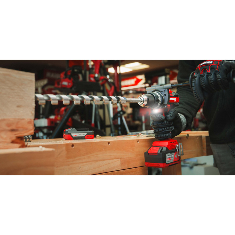 030254 RAIDER RDP-PBID20 Bormasina compatibila cu acumulator Li-Ion 20V, 160Nm