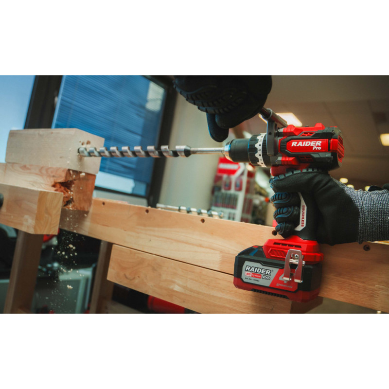 030254 RAIDER RDP-PBID20 Bormasina compatibila cu acumulator Li-Ion 20V, 160Nm