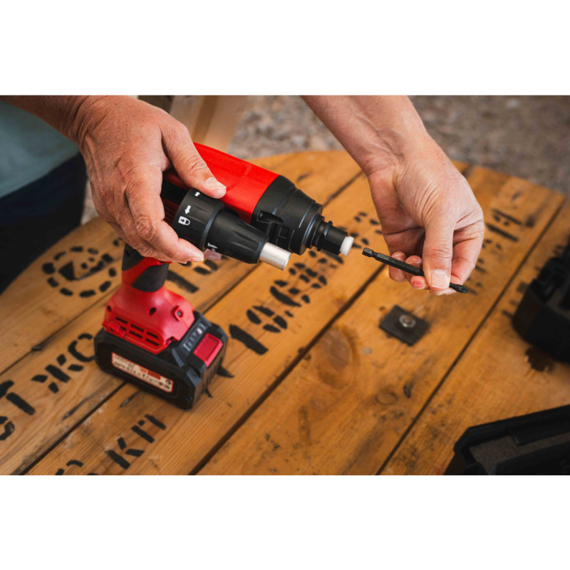 030187 RAIDER RD-BDS20 Surubelnita electrica gips-carton compatibila cu acumulator Li-Ion 20V