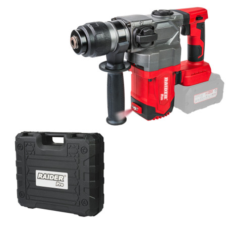 030192 RAIDER RDP-YBRH20 Ciocan rotopercutor compatibil cu acumulator Li-Ion 20V, SDS+, 3J