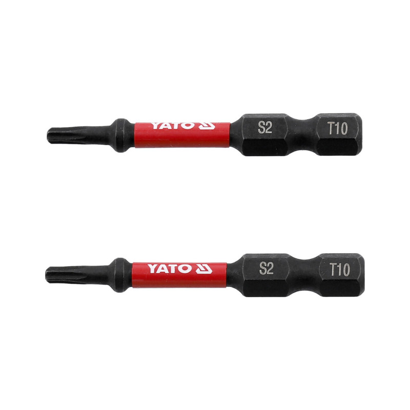 YT-78051 YATO Set 2 biti de impact, prindere hex. 1/4Ț, 50 mm, T10