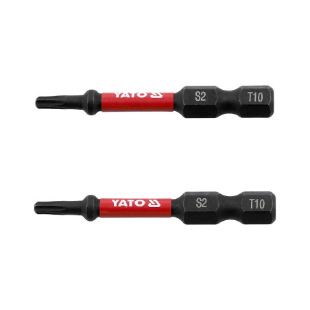 YT-78051 YATO Set 2 biti de impact, prindere hex. 1/4Ț, 50 mm, T10