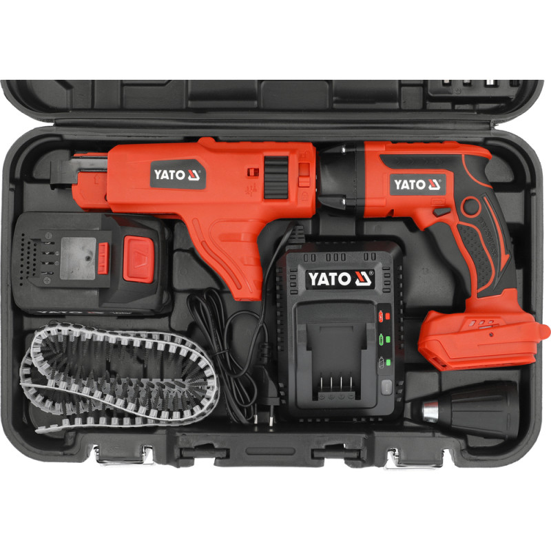 YT-82075 YATO Masina de insurubat pentru rigips Li-Ion 18V, 4.0 Ah