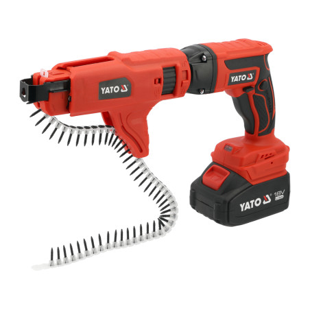YT-82075 YATO Masina de insurubat pentru rigips Li-Ion 18V, 4.0 Ah