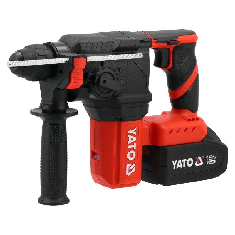 YT-827721 YATO Ciocan rotopercutor cu acumulator Li-Ion 18V, 4.0 Ah, SDS+