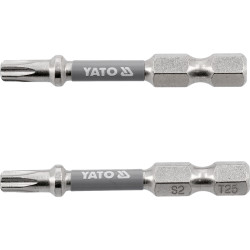 YT-78034 YATO Set 2 biti 1/4, 50 mm, T25, nichel