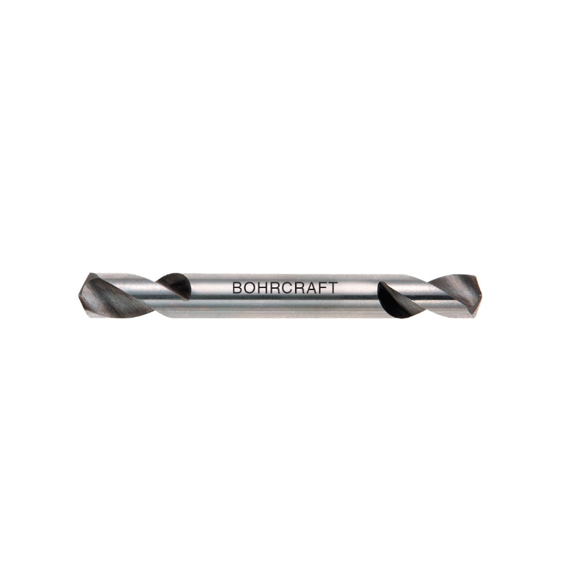 13000100510 BOHRCRAFT Burghiu cilindric cu doua capete pentru metal,  diametru 5.10 mm