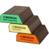 2608621252 BOSCH Set de 3 bureti abrazivi,97x69x26mm, granulatie mixta