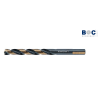 12010300500 BOHRCRAFT Burghiu cilindric scurt, metal DIN 338, rectificat, varf centrare, 5.00 mm