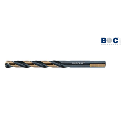 12010300950 BOHRCRAFT Burghiu cilindric scurt, metal DIN 338, rectificat, varf centrare, 9.50 mm