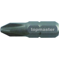 338700 TOPMASTER Set 2 biti magnetici ¼" 25 mm PH1