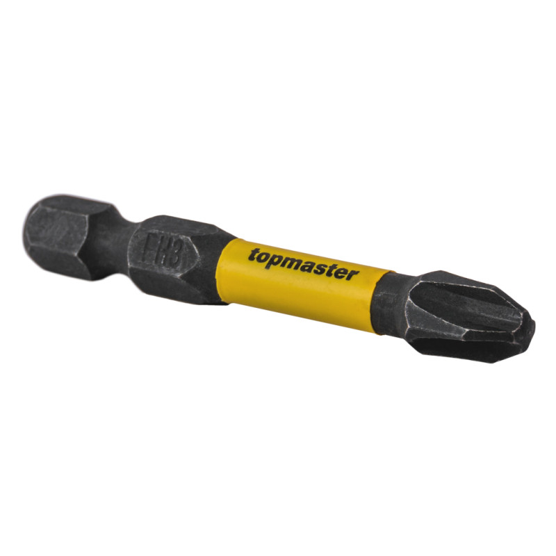 338732 TOPMASTER Set 2 biti magnetici ¼" de impact 50mm PH3