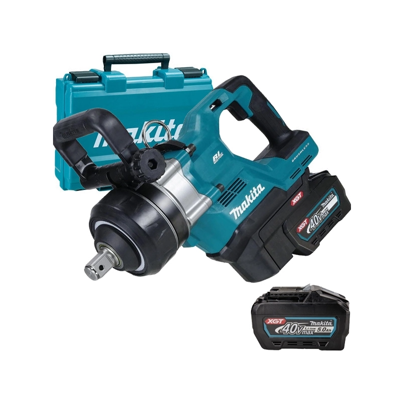 TW009GT201 MAKITA Cheie strans impact cu 2xLi-Ion XGT 40V,5Ah,1",4000Nm