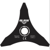 ps309-1-40 RURIS Disc pentru tuns iarba, 3 taisuri