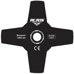 ps400-1-40 RURIS Disc pentru tuns iarba, 4 taisuri