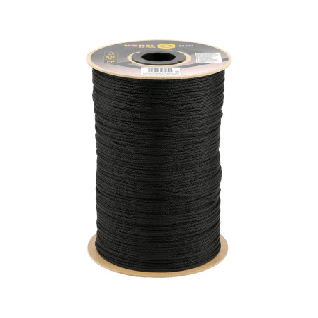 69464 VOREL Cordelina PP 3mm, 600m, negru