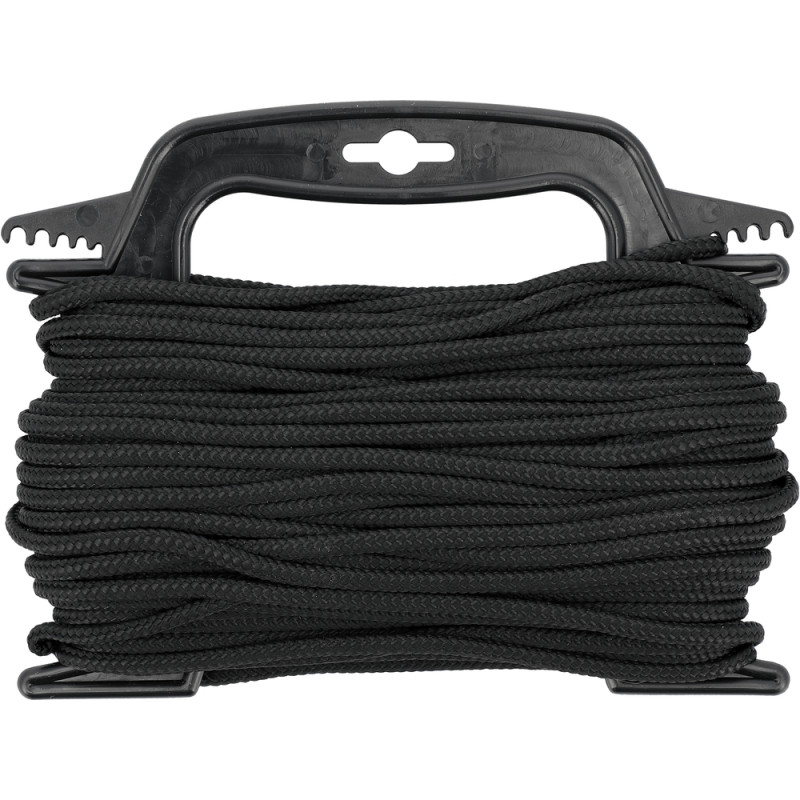 69465 VOREL Cordelina PP 5 mm, 30 m, negru