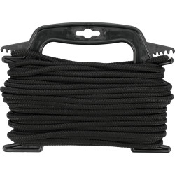 69469 VOREL Cordelina PP 6 mm, 20 m, negru