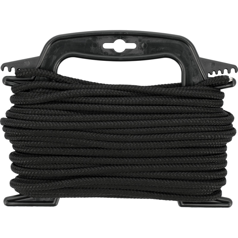 69469 VOREL Cordelina PP 6 mm, 20 m, negru