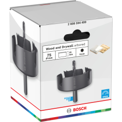 2608594499 BOSCH Carota bimetal, pentru lemn / gips-carton, 75 x 27 mm