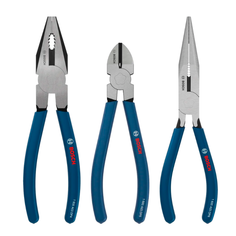 1600A03DN3 BOSCH Set de clesti, manere antiderapante ingropate, 3 bucati