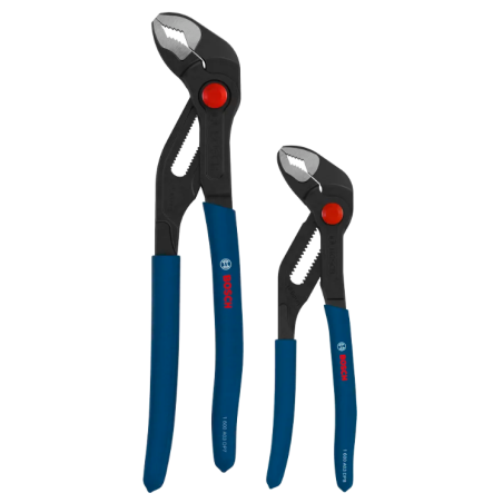 1600A03DN6 BOSCH Set de clesti pentru pompa de apa, manere antiderapante ingropate, 2 bucati