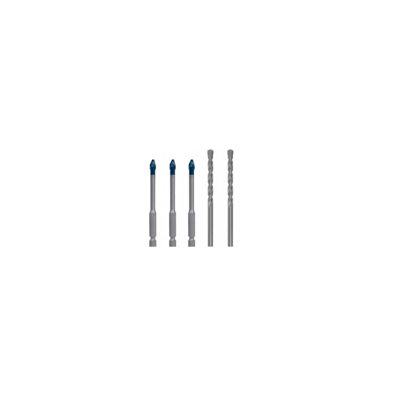 2608902313 BOSCH EXPERT Set 5 burghie HEX-9 Hard Ceramic si HEX-9 Multi Construction