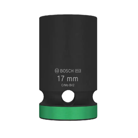 2608003048 BOSCH Cheie tubulara de impact scurta 17x38 mm, 1/2''