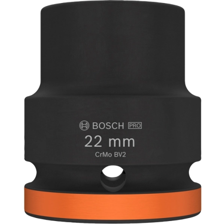 2608003059 BOSCH Cheie tubulara de impact scurta, 22x51 mm, 3/4 inch