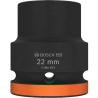 2608003059 BOSCH Cheie tubulara de impact scurta, 22x51 mm, 3/4 inch