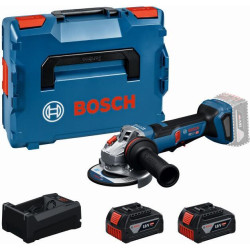 06019N4302 Bosch GWS18V-11PS Polizor unghiular cu acumulator Li-Ion 2 x GBA 18V 5Ah, 125 mm, L-BOXX