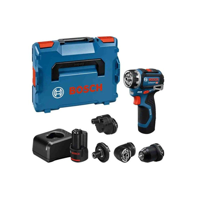 06019N7101 BOSCH GSR 12V-32 FC Bormasina 2XLi-Ion GBA 12V 2Ah,32/21Nm