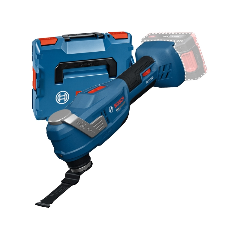 06018G3001 BOSCH GOP18V-30 Scula multifunctionala compatibila cu Li-Ion 18V, L-BOXX