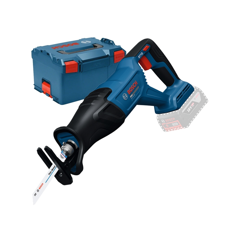06016D1001 BOSCH GSA18V-280 Fierastrau sabie compatibil cu acumulator Li-Ion 18V, 28 mm,  valiza speciala