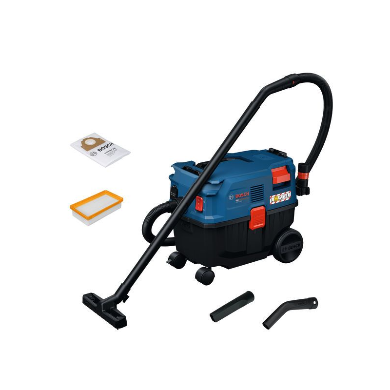06019S3100 BOSCH GAS12-25LS Aspirator industrial 1200W, 20 l+accesorii