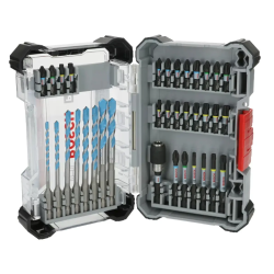 2608521U82 BOSCH Set de burghie si biti PRO Impact, 35 de piese