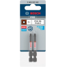 2608522552 BOSCH Set 2 biti extinsi SQ2, lungime 55 mm